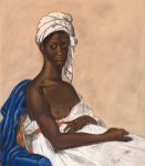 Pastel « Madeleine » le modèle noir