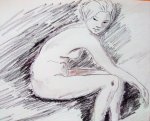 D'après Edmée Bouchardon, nu féminin