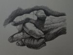 Tête d'homme barbu
