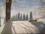 paysage de neige