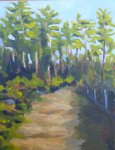 sentier dans la pinède